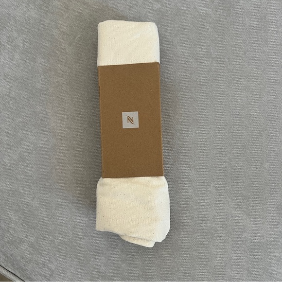 NWT! Nespresso Upcycled Logo Canvas Tote Bag - Picture 2 of 4